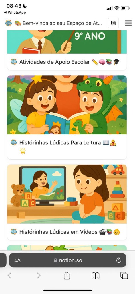 Área de membros – captura de ecrã 5